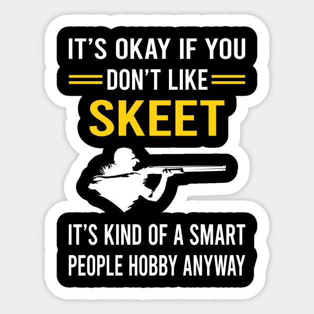 Smart People Hobby Skeet Shooting Sticker by Good Day